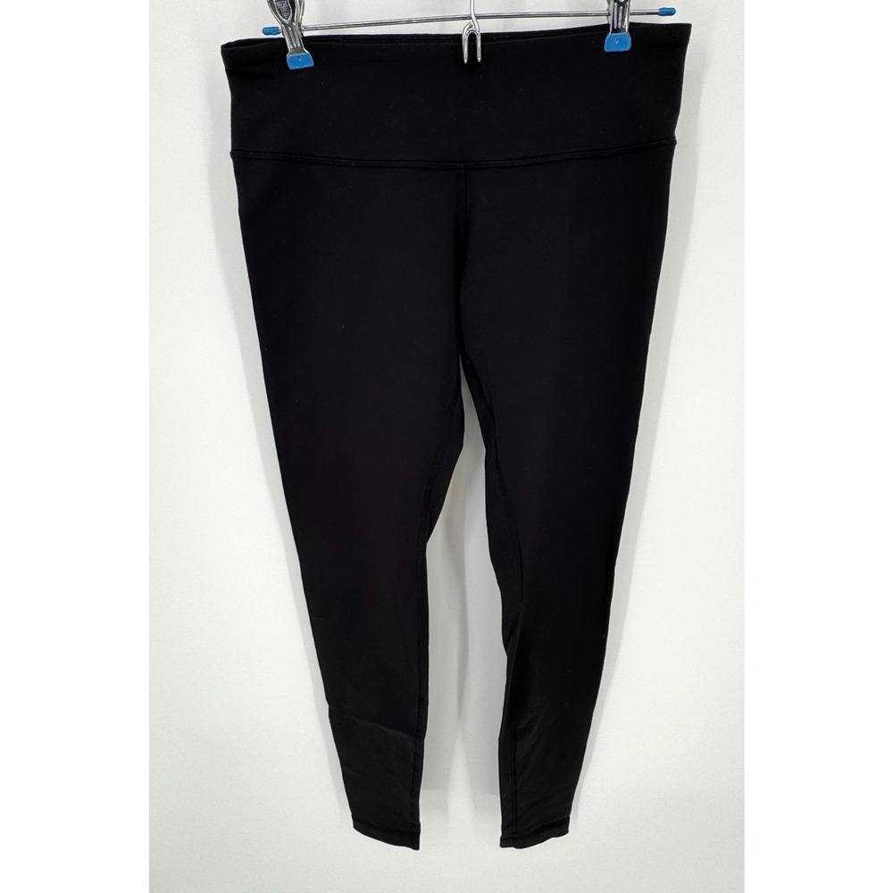 Lululemon Women's Black Leggings Size 8 Yoga Pants